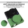 Picture of Easy Hood Camera Case for Sony RX100 VII, Soft Silicone Protective Cover Protector Skin Removable Lens Cover for Sony DSC-RX100 VII DSC-RX100M7 Digital Camera (Green)