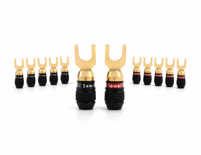 Picture of Sewell Deadbolt 45 Spade Plugs, 6 Pairs