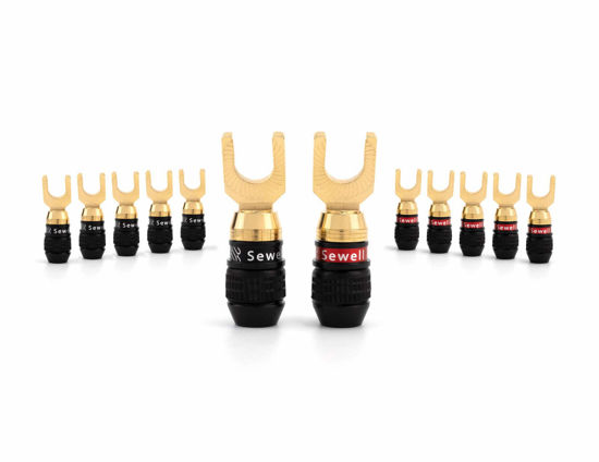 Picture of Sewell Deadbolt 45 Spade Plugs, 6 Pairs