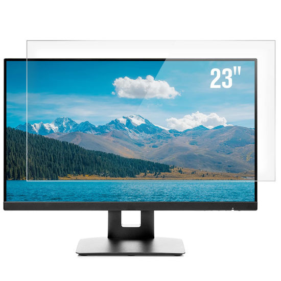 Picture of F FORITO 2-Pack 23 inch Anti Glare Matte Computer Screen Protector for 16:9 Monitor, Computer Screen Cover Compatible with 23" Acer/ASUS/HP/Dell Desktop