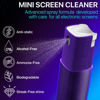 Picture of IO CLEAN Mini Screen Cleaner Spray - Finger Proof Screen Cleaner for Smartphones, iPads, MacBooks, Laptops, Car Screens, Touchscreens - 3in1 Mist Cleaner, Microfiber Cloth and Protective Cover (Green)