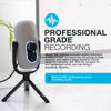 Picture of JLab JBuds Talk USB Microphone, White, USB-C Output, Cardiod, Omni, Stereo, and Bi-Directional, 96k Sample Rate, Volume Control, Gain Control, and Quick Mute, 3.5mm AUX, Plug and Play