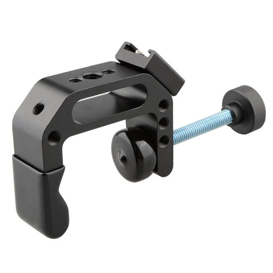 Picture of CAMVATE C-Clamp Desktop Mount Holder Stand Articulated with Cold Hot Shoe Mount - 1154