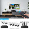 Picture of OOSSXX (5.0MP Full HD Definition) Wired Security Camera System Outdoor Dome Camara Indoor Video Surveillance Cameras CCTV Camera Home Security System Outside Surveillance DVR Kits