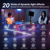 Picture of ULANZI LT003 RGB Video Light, 15W Portable LED Panel with 2100 Lumens, 10" Video Light Dimmable 2500K-9000K, Built-in 8000mAh Battery and USB Charger, CRI>95 for DSLR Camera Video Photography