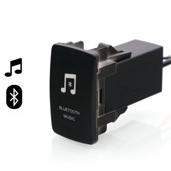 Picture of Car Bluetooth Music Adapter Module Panel Installation AUX Output Use for Honda,Civic,Spirior,CRV,Fit Jazz,City,Accord,Odyssey
