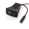 Picture of Car Bluetooth Music Adapter Module Panel Installation AUX Output Use for Honda,Civic,Spirior,CRV,Fit Jazz,City,Accord,Odyssey