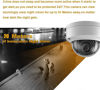 Picture of 5MP Analog Coax Dome TVI CVI CCTV Surveillance Security Camera, 2.8mm 100° Wide Viewing Angle, 65ft IR Night Vision, Outdoor, Full Metal Housing, ONLY Compatible with 4MP, 5MP and 8MP DVR