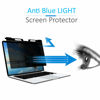 Picture of J J-Dream Hanging 15.6 Inch Privacy Screen for Laptop for Widescreen Laptop - Anti Glare - Blue Light Filter - Anti-Scratch Protector (16:9 Aspect ratio)