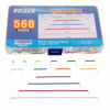 Picture of BOJACK 14 Vaules 560 pcs 2-125mm Solderless Flexible Breadboard Connecting Line Cables Breadboard Jumper Wires kit