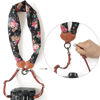 Picture of Alled Camera Neck Shoulder Belt Strap, Chevron Scarf Vintage Print Soft Coloful Camera Straps for Women/Men for DSLR/SLR