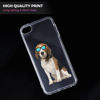 Picture of GlamCase for iPod Touch 7th / 6th / 5th Generation Case Clear - Vintage Beagle Dog Printed Slim Fit Flexible Clear Transparent Shockproof Designer Back Case/Cover for iPod Touch 7/6 / 5