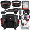 Picture of 58MM HD 2.2X Telephoto and 0.43X Wide Angle + Xpix Photo Accessories w/Deluxe Photo and Travel Bag for Canon Rebel (T6 T6s T6i T5i T4i T3i T3 T2i T1i), EOS (700D 650D 600D 1100D 550D 500D 100D)