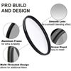 Picture of Acuvar 105MM UV Lens Filter Pro, Ultra Violet Filter Universal for Camera Lens w 105MM Filter Lens for Canon, Nikon, Sony, FujiFilm, Olympus, Pentax, Sigma, Tamron Digital Cameras