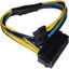 Picture of AsLiL 24-Pin to 8-Pin 18AWG ATX PSU Power Supply Adapter Cable for Motherboards 12 Inch