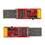 Picture of Stemedu 2PCS USB to ESP8266 Adapter Module CH340G ESP01 Programmer Wireless Transceiver Serial Board UART PROG Module, 115200 Baud Rate