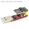 Picture of Stemedu 2PCS USB to ESP8266 Adapter Module CH340G ESP01 Programmer Wireless Transceiver Serial Board UART PROG Module, 115200 Baud Rate