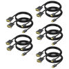 Picture of URELEGAN HDMI to VGA Cable 3 Feet 10-Pack, HDMI to VGA (Male to Male) 1080P HD Video Cord Compatible for Computer, Desktop, Laptop, PC, Monitor, Projector, HDTV and More (NOT Bidirectional)