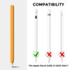 Picture of AhaStyle Silicone Case for Apple Pencil (USB-C) 2023 Ultra Thin Protective Cover Skin Apple Pencil Sleeve Anti-slip Grip Compatible with Apple Pencil USB C (Orange)