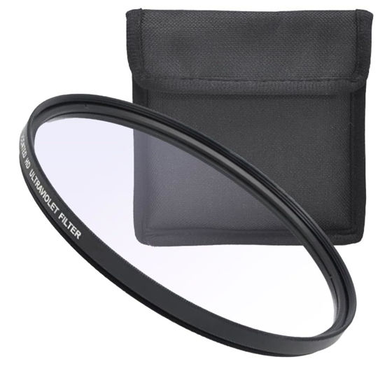 Picture of Acuvar 95MM UV Lens Filter Pro, Ultra Violet Filter Universal for Camera Lens w 95MM Filter Lens for Canon, Nikon, Sony, FujiFilm, Olympus, Pentax, Sigma, Tamron Digital Cameras
