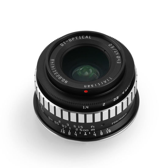Picture of TTArtisan 23mm F1.4 APS-C Frame Manual Focus Camera Lenses Aperture Black&Silver RF Mount Compatible with R7 R10 APS-C Model：EOS R RP R5 R6