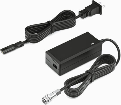 Picture of FGIEU Camera Charger Compatible with Blackmagic Pocket 4K, 6K, 6K Pro, 6K G2, BMPCC 4K 6K Pro G2 Cinema Camera Replacement Blackmagic Camera 4K 6K Power Adapter.