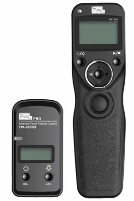 Picture of Pixel TW-283 E3 Wireless Shutter Release Cable Wired Remote Control Compatible Compatible for Canon XT XTi XS XSi T1i T2i T3 T3i T4i T5 T5i T6i SL1 EOS R R6 1300D 300D 60D 60Da 70D 80D 90D 850D 750D