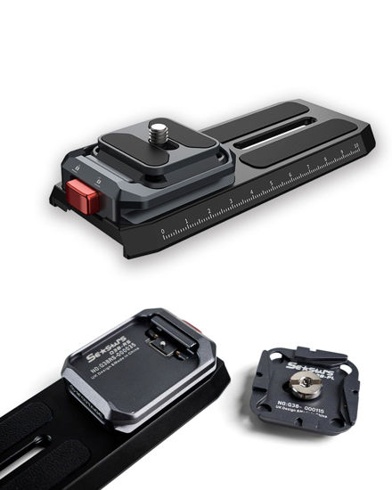 Picture of IFOOTAGE 3.94" Qucik Release Set for Camera Stabilizer,DSLR,DJI RS3 Mini,RS4 Pro,RS4,RS3 Pro RS3,RS2,RSC2,Q38 RS DJI QR Plate