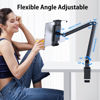Picture of Tablet Stand Holder, Aluminum iPad Desk Mount Holder, Tablet Arm Mount Holder with 360°Rotating Metal Base, Fits for iPad Air Pro Mini, Phones, Samsung Galaxy, Kindle, All 4.7-13 Inch Devices