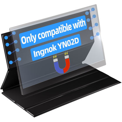 Picture of Ingnok Portable Monitor Cover Stand - Applicable to YN02D Smart Cover with Ultra-Thin & Ultra-Light Design, Magnetic Attachment for Enhanced Protection