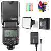 Picture of Godox V850II GN60 2.4G 1/8000s High-Speed Sync Flash Speedlite Speedlight & 2000mAh Li-ion Battery, 1.5s Recycle time, 650 Full Power Compatible for Canon Nikon Pentax Fuji Olympus Panasonic Cameras