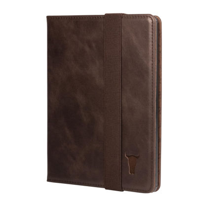 Picture of TORRO Case Compatible with Kindle Paperwhite/Paperwhite Signature Edition (6.8” - 11th Gen, 2021) - Premium Leather Case Compatible with Kindle Paperwhite with Wake/Sleep Function (Dark Brown)