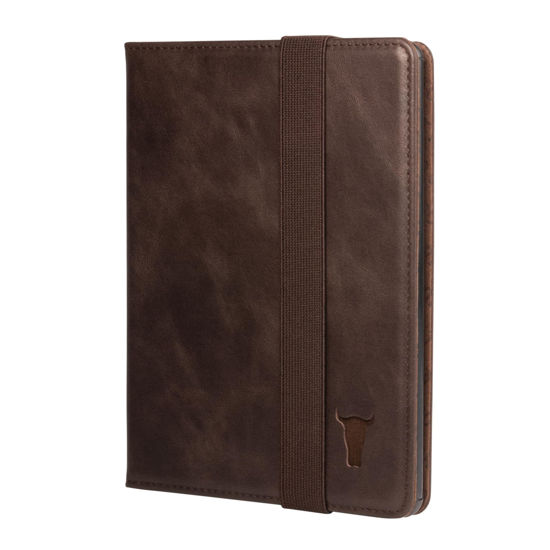 Picture of TORRO Case Compatible with Kindle Paperwhite/Paperwhite Signature Edition (6.8” - 11th Gen, 2021) - Premium Leather Case Compatible with Kindle Paperwhite with Wake/Sleep Function (Dark Brown)