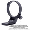 Picture of iShoot Tripod Mount Ring Lens Collar Compatible with Fujifilm GF 250mm f/4 R LM OIS WR & Fuji GF 100-200mm f/5.6 R LM OIS WR, Lens Support Bottom is Arca-Swiss Fit Quick Release Plate Dovetail Groove