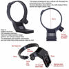 Picture of iShoot Tripod Mount Ring Lens Collar Compatible with Fujifilm GF 250mm f/4 R LM OIS WR & Fuji GF 100-200mm f/5.6 R LM OIS WR, Lens Support Bottom is Arca-Swiss Fit Quick Release Plate Dovetail Groove