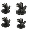 Picture of exgoofit Camera Bracket Mount Pack of 4 Metal Outdoor/Indoor Use Security Bracket for Oculus Rift Sensor, Arlo, Arlo Pro, CCTV Suvellicance System