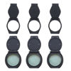 Picture of Create idea 6PCS Privacy Shutter Lens Caps Webcam Lens Cover Protective Caps Self-Adhesive Hood for Webcam Laptop Protecting Privacy and Security Black