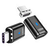 Picture of Sisyphy USB C Magnetic Adapter (Straight 2Packs), USB2.0 Type C Connector with PD 120W Charge and 480Mbps Data Transfer, Compatible for MacBook Pro/Air iPad Pro and More USB C Devices