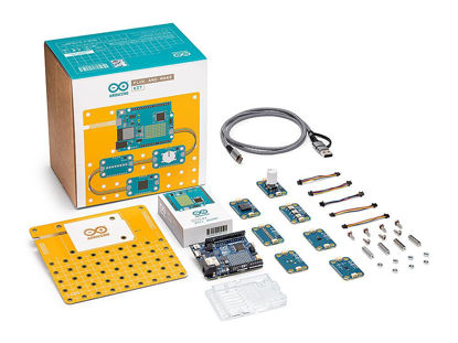 Picture of Official Arduino Plug and Make Kit [AKX00069] - The New Arduino Starter Kit for Beginners - Easiest Kit to Build Connected Projects - Make Technology It's Fun