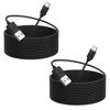 Picture of Smays 16 ft Power Cord Blink Mini 2, Blink Outdoor 4 Camera, Ring Pan-Tilt Indoor Cam (2024 Release), Long USB C Extension Cable 2-Pack