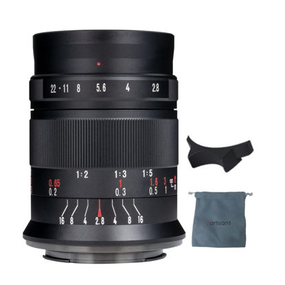 Picture of 7artisans 60mm F2.8 II Manual Focus APS-C Macro Lens for Fujifilm X-Mount X-A1 X-A2 X-A3 X-A5 X-T1 X-T2 X-T3 X-T10 X-T20 X-T30 X-E1 X-E2 X-E3 X-Pro2 X-Pro3 Cameras