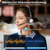 Picture of MAIRDI Bluetooth Headset with Microphone for PC, 40H Work Time, Mono Wireless Headset with Mic Ai Noise Cancelling, Bluetooth Phone Headset for Computer Laptop Office Call Centers Microsoft Teams
