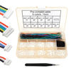 Picture of elechawk 1.25mm Pitch Connectors and Pre-Crimped Cables Compatible with JST Molex PicoBlade 1.25mm for Pixhawk Silicone 15cm Wire