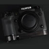 Picture of All Wood Wooden Camera Hand Grip Baseplate Base Protecter Handmade Light Weight for Fujifilm X-H2S XH2S Fuji X-H2 XH2