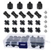 Picture of Frgyee 24 Pcs Camera Screw Adapter 1/4 to 1/4 and 1/4 to 3/8 Tripod Mount Converter Set for Camera Mount, Monopod, Ballhead, Flash Light Stand