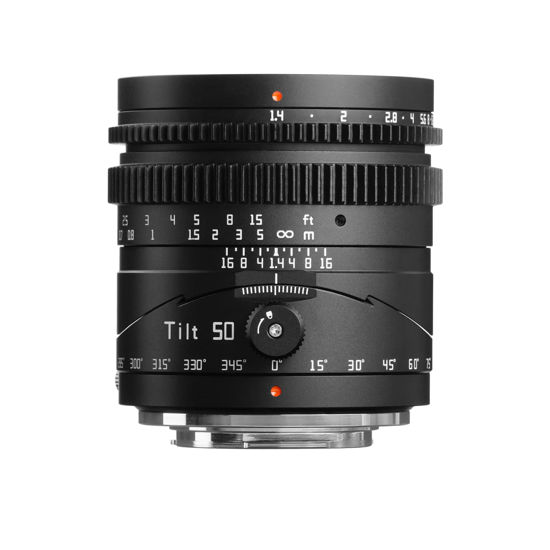 Picture of TTArtisan Tilt 50mm f1.4 Full Frame Manual Portrait Lens Large Aperture Compatible with Mirrorless Camera (FX Mount)