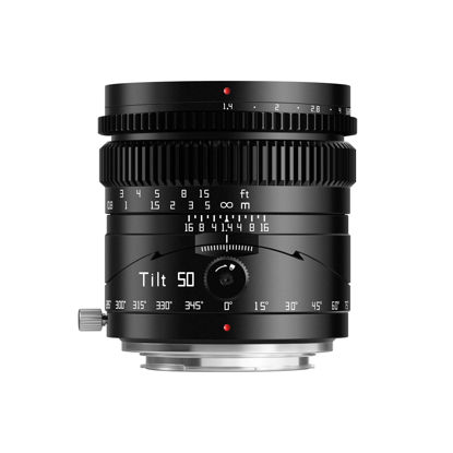 Picture of TTArtisan Tilt 50mm f1.4 Full Frame Manual Portrait Lens Large Aperture Compatible with Mirrorless Camera (E Mount)
