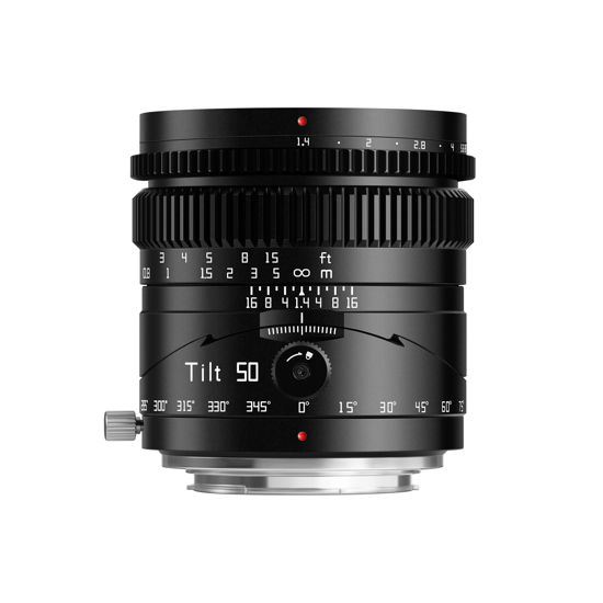 Picture of TTArtisan Tilt 50mm f1.4 Full Frame Manual Portrait Lens Large Aperture Compatible with Mirrorless Camera (E Mount)