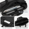 Picture of uxcell 15.6 Inches Laptop Bag Case, Water-Resistant Laptop Briefcase, Black