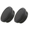 Picture of Body Cap & Camera Rear Lens Cover Compatible with for Canon EF 1D 1DS Mark II III IV 7D Mark II 90D 80D 77D 70D D30 D60 50D 60D 5D T7i XT XTi XSi T3 T3i T4 T4i T7 T6 T6i T5i SL2 etc